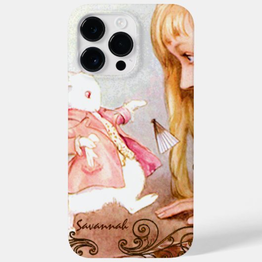 Konijn  Alice in Wonderland Case-Mate iPhone Case (Achterkant)