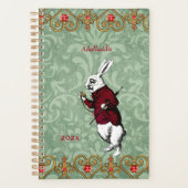 konijn Alice in Wonderland  Planner (Voorkant)