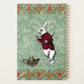  konijn Alice in Wonderland  Planner (Achterkant)