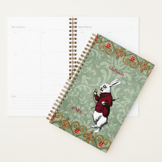  konijn Alice in Wonderland  Planner (Display)