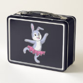 Konijn als Ballerina in Ballet (Achterkant)