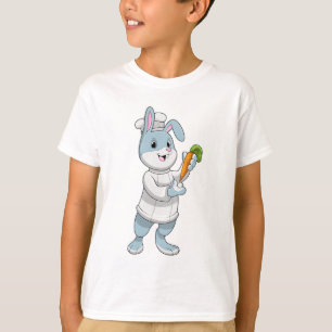 Konijn als Cook met wortel T-shirt