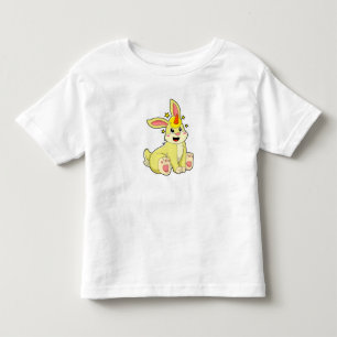 Konijn als Unicorn Kinder Shirts
