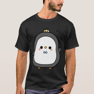 Konijn als visser met hengel t-shirt
