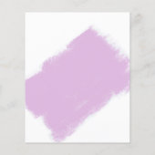 Konijn Baby Shower Spel - Advies Flyer (Achterkant)