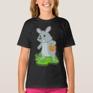 Konijn Basketballer Basketbal T-shirt