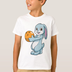 Konijn bij Bowling met Bowling ball T-shirt