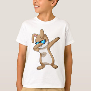 Konijn bij Hip Hop Dance Dab T-shirt