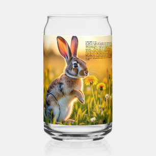 Konijn Blikvorm Glas