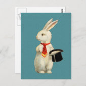  konijn briefkaart (Voorkant / Achterkant)