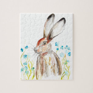 Konijn Bunny Haas Paas Dier Wilde Dieren Schattig Legpuzzel