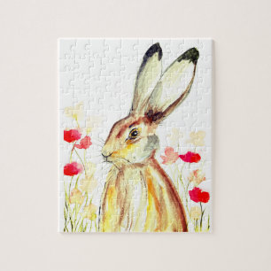 Konijn Bunny Haas Pasen Dier Wilde Dieren Schattig Legpuzzel
