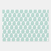 Konijn Bunny Happy Easter Eggs Leuke Dierenpastel Inpakpapier Vel (Voorkant 2)