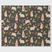 Konijn 🐇 cadeaupapier (Vlak)