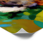 Konijn, Ekster, Vos en “Het geheim van het bos” Poster (Hoek)