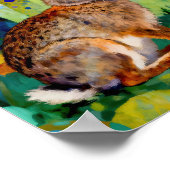 Konijn, Ekster, Vos en “Het geheim van het bos” Poster (Hoek)