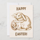  konijn- en ooienPasen Kaart (Voorkant)