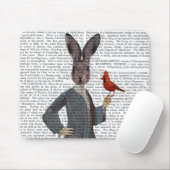 Konijn en vogel 2 muismat (Met muis)