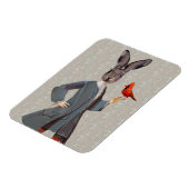 Konijn en vogel magneet (Linkerzijde)