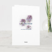 Konijn gelukskaart kaart (Achterkant)