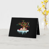 Konijn Geschenk | Drie Konijn Echt Liefdevolle Ker Kaart (Gele Bloem)