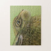 Konijn haas fine art schilderij legpuzzel (Verticaal)