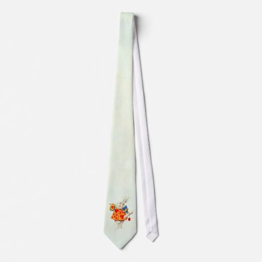 Konijn in Alice in Wonderland ~ Stropdas / Necktie (Voorkant)