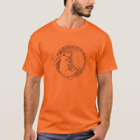 Konijn in de maan T-Shirt