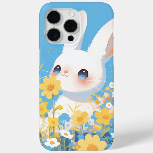 Konijn in de Sunshine Meadow Case-Mate iPhone Case (Achterkant)