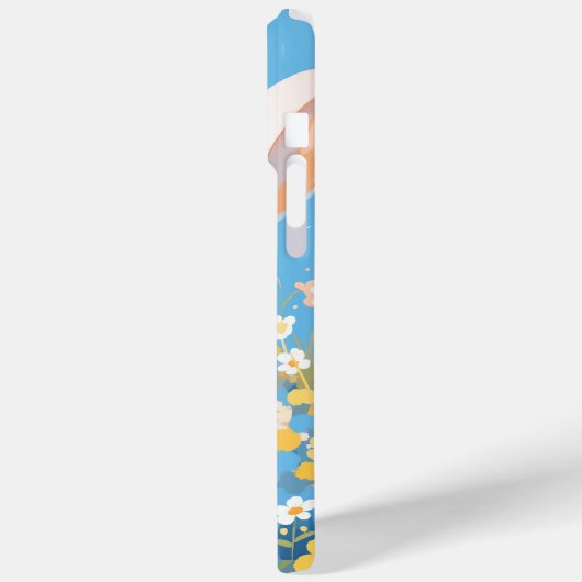 Konijn in de Sunshine Meadow Case-Mate iPhone Case (Achterkant / Links)