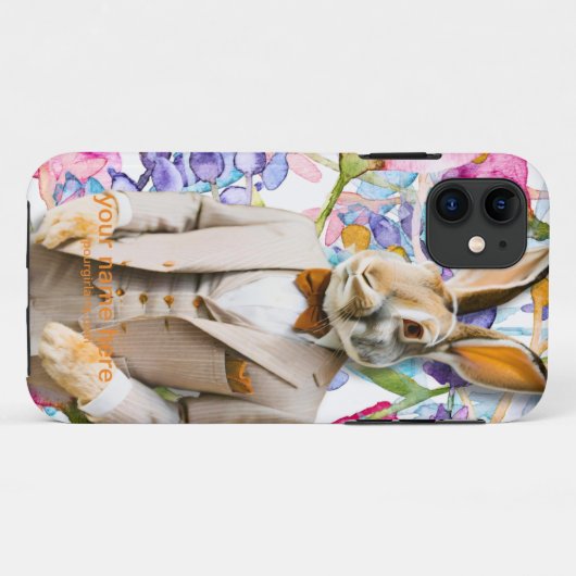 KONIJN IN EEN PAK Case-Mate iPhone CASE (Achterkant (horizontaal))