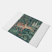 Konijn in het bos - William Morris Deurmat (Schuin)