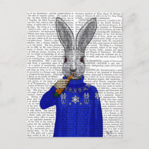 Konijn in Sweater 2 Briefkaart