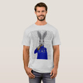 Konijn in Sweater 2 T-shirt (Voorkant volledig)