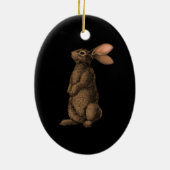 konijn keramisch ornament (Achterkant)