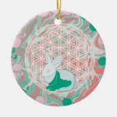 Konijn Keramisch Ornament (Voorkant)