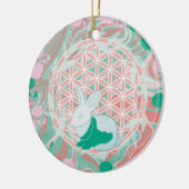 Konijn Keramisch Ornament (Links)
