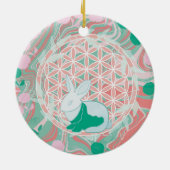 Konijn Keramisch Ornament (Achterkant)