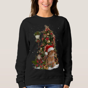 Konijn konijn konijn kerstboom verlichting dwerg l trui