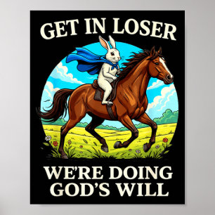 Konijn Krijgt In Verliezer Waren Gods Wil Christel Poster