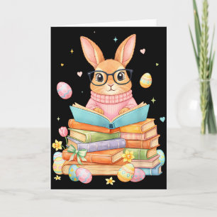 Konijn leest konijn leuk voor kinderen meisjes jon kaart