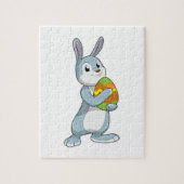 Konijn met eieren legpuzzel (Verticaal)