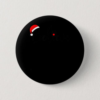 Konijn Met Kersttrui Xmas Konijn Kerstmis Ronde Button 5,7 Cm