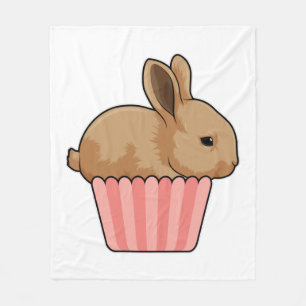 Konijn met Muffin Fleece Deken