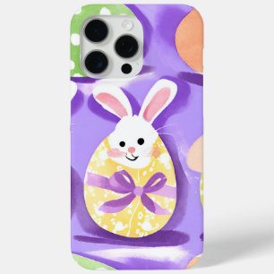 Konijn met paaseieren iPhone 15 pro max hoesje