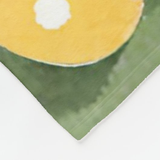 Konijn met paaseieren fleece deken (Hoek)