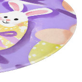 Konijn met paaseieren snijplank (Hoek)