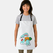 Konijn met wortel als Rocket Schort (Insitu)