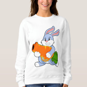 Konijn met wortel trui