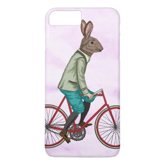 Konijn op bike 3 Case-Mate iPhone case (Achterkant)